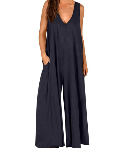Janet™ | Relaxed Sleeveless Jumpsuit