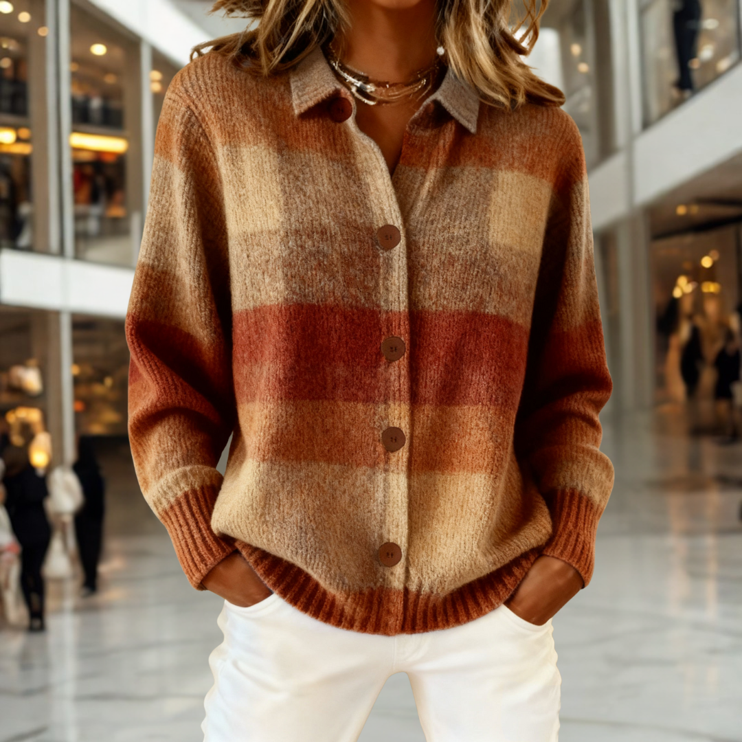 Sadie™ | Classic Tartan Cardigan