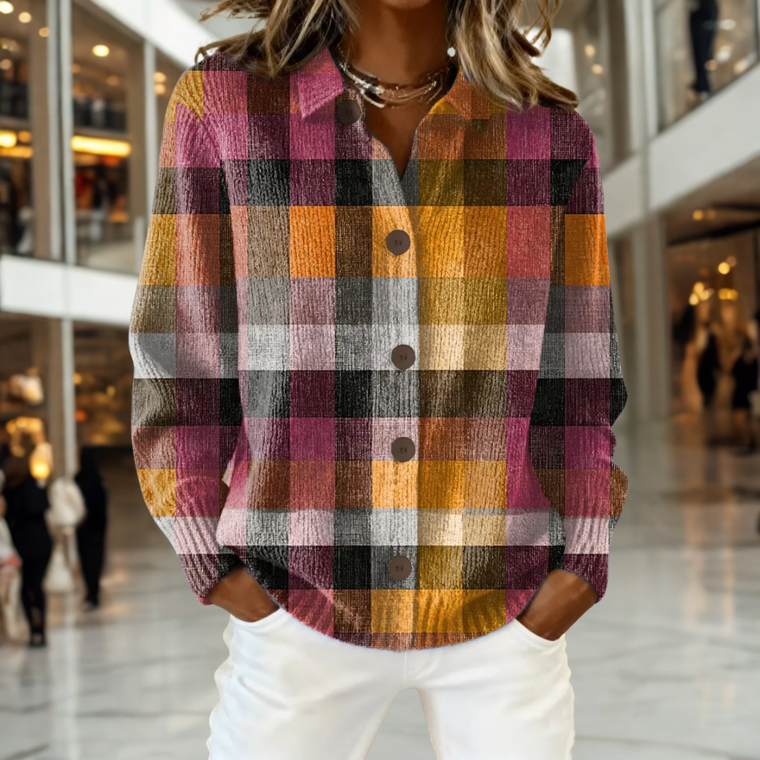 Ashleigh™ | Heritage Check Cardigan