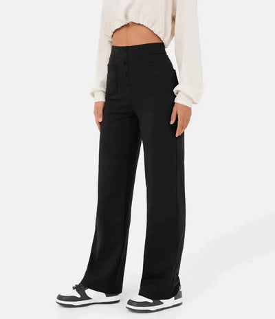 Sara™ | High-waisted elastic casual pants